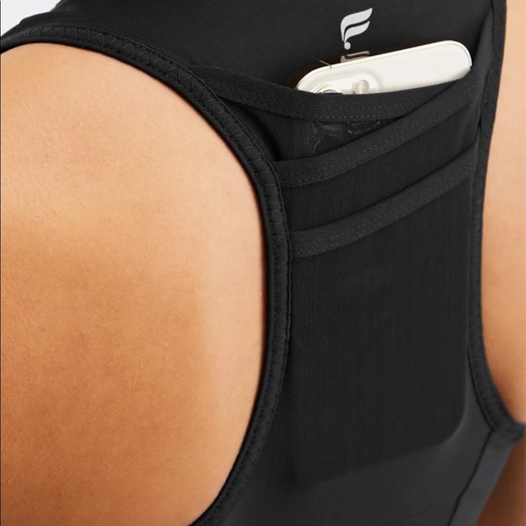 Fabletics Trinity High Impact Black Sports Bra Size L - Picture 9 of 11